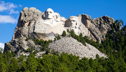 Mount Rushmore National Memorial South Dakota USA Iconic American Landmark.