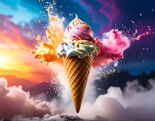 ice cream cone