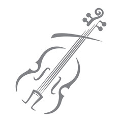 Obraz premium Violin Icon