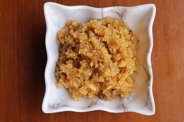 Modak stuffing or filling, modak is a sweet Indian dumpling, stuffing made with grated fresh...