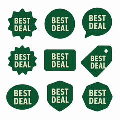 Best Deal Labels for Promotions and Discounts