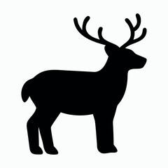 Deer Silhouette Graphic Design