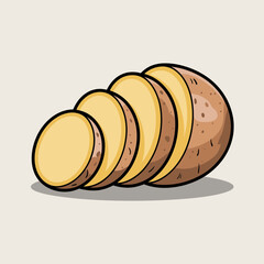 vector illustration of bread