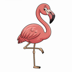 flamingo vector illustration