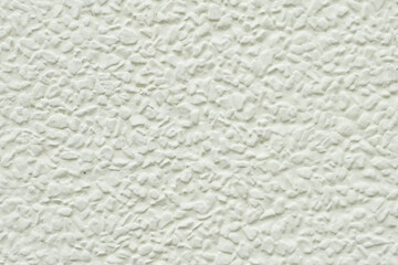 Concrete wall, rough surface, painted white