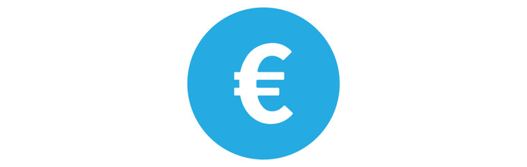 uro symbol vector icon, european currency and financial transactions
