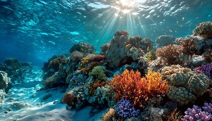 Obraz premium coral reef