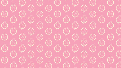 Electric thunder vector pattern design