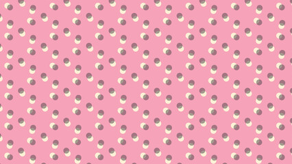 Polka vector pattern multicoloured