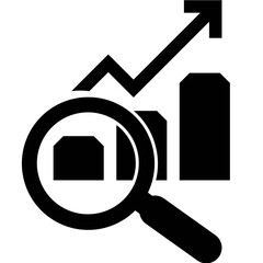 magnifying glass and house