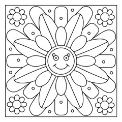 Flowers Coloring Pages – Fun and Easy Printable Flower Designs for All Ages