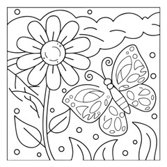 Flowers Coloring Pages – Fun and Easy Printable Flower Designs for All Ages