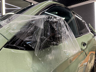 Car wrapping, detailing, tuning and styling. PPF protective film against chips and scratches. Car...