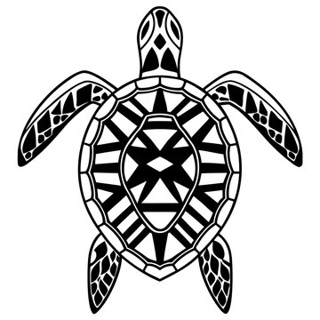 turtle zentangle coloring page