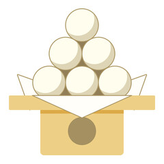 団子、和菓子、月見、十五夜