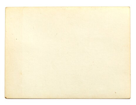 Aged, blank sheet of paper