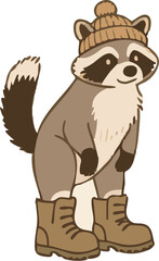 cartoon illustration of a bear