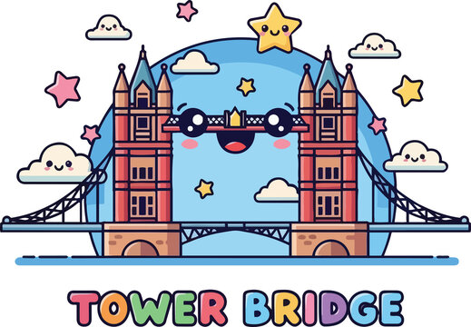 Charming Parthenon Temple VECTOR illustration depicting a smiling ancient Greek landmark under a blue sky, adorned with the national flag and olive branches, perfect for travel and historical themes