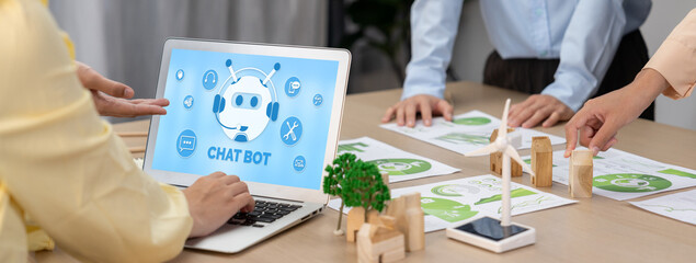 Chatbot software application for brisk online business that automatically reply to customer questions