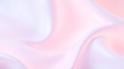 Obraz premium Abstract purple and pink flowing liquid silk waves illustration