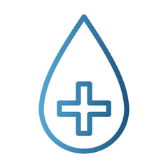 Blood Donation concept illustration for people and community