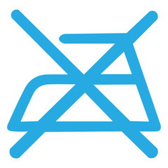 Do Not Iron Icons