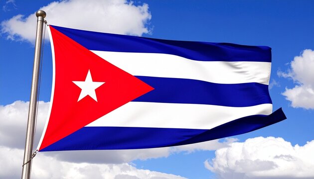 Cuban national flag