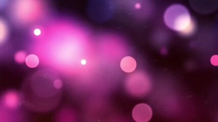 Video abstract purple background, bokeh background footage - Powered by Adobe