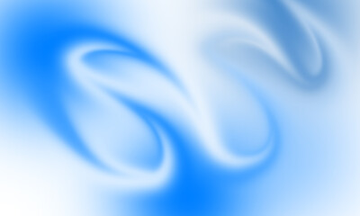 Liquid Smooth Blue Abstract Gradient Flow Background