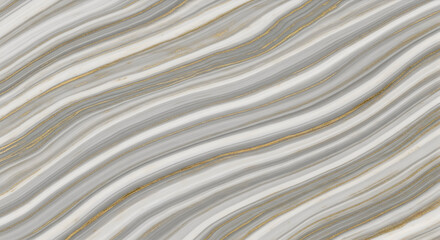 grey and white banded onyx with diagonal wavy patterns, elegant natural stone, polished slab for minimalist countertops, sophisticated wall features, and sleek interior design


