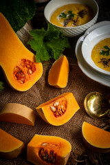 Butternut Squash and Creamy Butternut Squash Soup