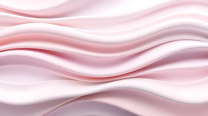 Obraz premium An abstract soft pink silk background with a flowing smooth folds texture and a subtle purple light