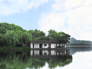 Traditional Architecture Photography at Hangzhou West Lake China