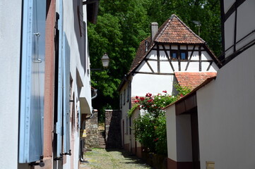 Fachwerkhaus in Wissembourg, Elsass