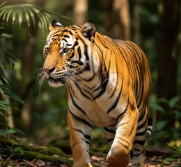 portrait of a bengal tiger