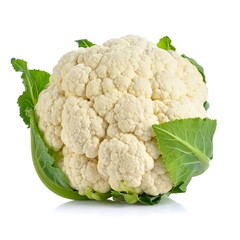 Fresh head of cauliflower