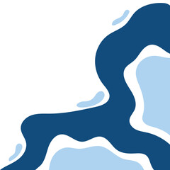 Abstract Organic Shape Graphic