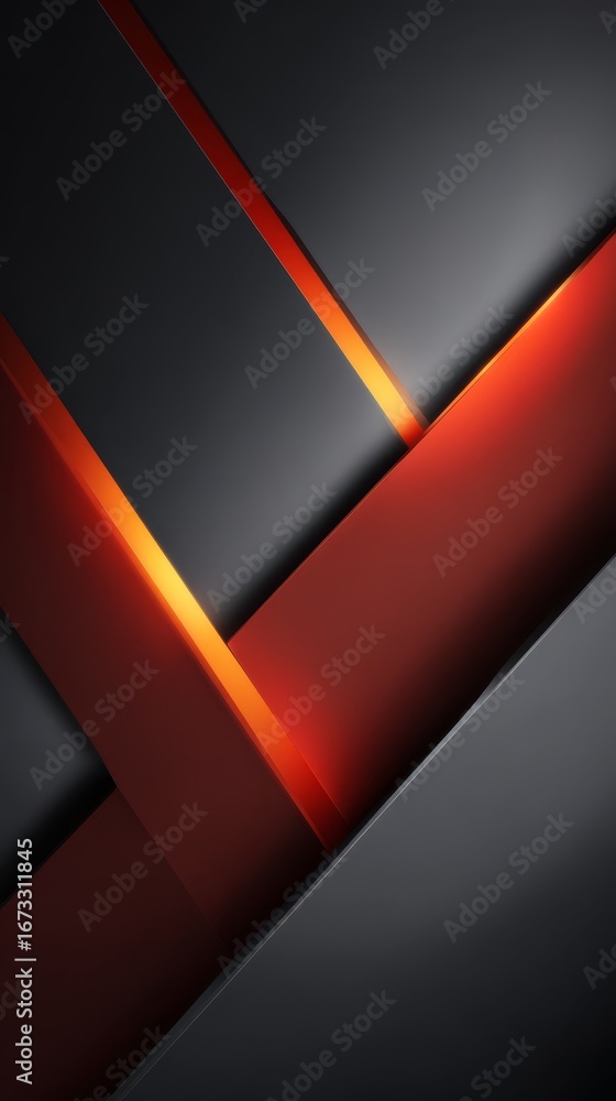 Poster dynamic diagonal black and red abstract background design for modern visual projects.
