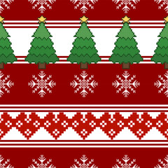 seamless pattern with christmas vector, santa claus, xmas illustration, holiday sale, greeting card, new year background