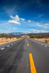 Desert Highway Road Transportation Landscape Photography
