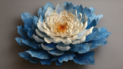 Large, stylized flower