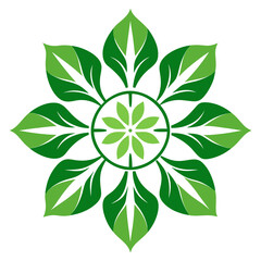 abstract flower vector illustration mandala