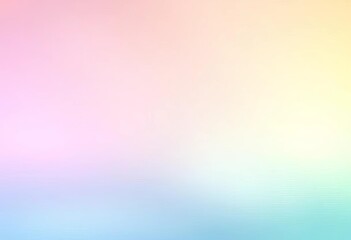 Obraz premium Pastel gradient background, soft color transition, soothing aesthetic, blend, color shift