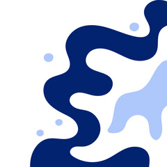 Abstract Organic Shape Graphic