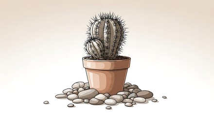 cactus in a pot