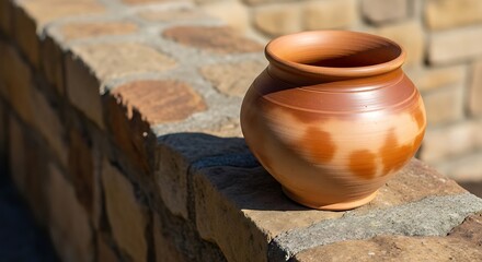 old clay pot