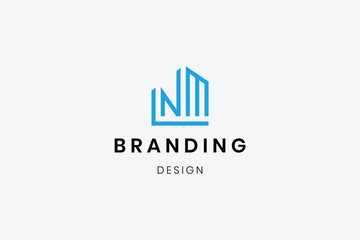 Abstract elegant letter 