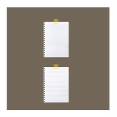 notebook and pencil