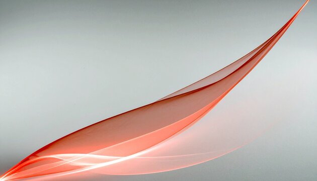 A scene featuring twin red laser beams moving in parallel, softly glowing with a gentle divergence. The beams are left-aligned, with a wide white right margin creating a stark contrast. The background