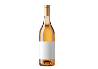 A bottle of pale ros? wine